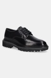 Gant pantofi de piele Ivyhill culoarea maro, cu platformă, 31531063