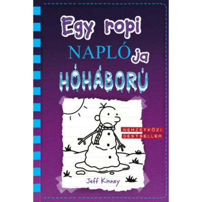 Egy ropi napl&amp;oacute;ja 13. - H&amp;oacute;h&amp;aacute;bor&amp;uacute; - Jeff Kinney foto