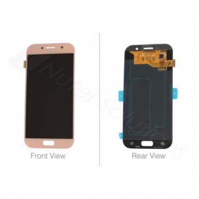 Display LCD cu touchscreen Samsung A520 Galaxy A5 2017 Roz Original foto