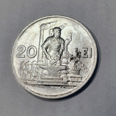 moneda 20 lei 1951 unc