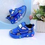 Adidasi albastri cu luminite - Car (Marime Disponibila: Marimea 23)