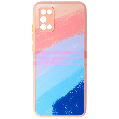 Toc TPU Watercolor Glass Samsung Galaxy A02s Multicolor foto