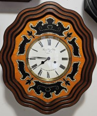 Ceas de perete cu pendula Odo - Oeil de bouef