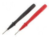 Terminal de măsurare 10A 1kV negru roșu 2mm