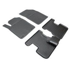 Set de 5 covorase cauciuc 3D stil tavita premium pentru Citroen DS3 2010-2019