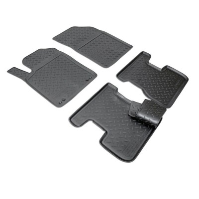 Set de 5 covorase cauciuc 3D stil tavita premium pentru Citroen DS3 2010-2019 foto
