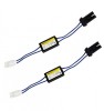 Set 2 Anulatoare eroare Led T10 (W5W) 12V - 3,2W cu baza flexibila din cauciuc, Canbus AutoREY&reg;