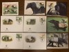 Vietnam - tapir - serie 4 timbre MNH, 4 FDC, 4 maxime, fauna wwf