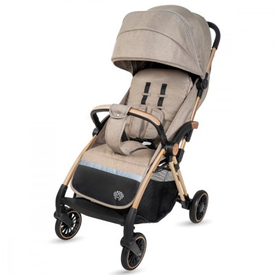 Carucior Sport AppeKids , Upp , Ultracompact, Pliere automata, De la nastere la 22kg - Bubble Beige foto