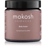 Mokosh Sandalwood &amp; Amber unt pentru corp, hranitor 120 ml