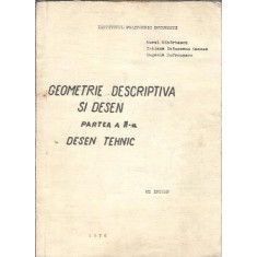 Geometrie descriptiva si desen II: Desen tehnic - Eugenia Sofronescu, T. Ivanceanu