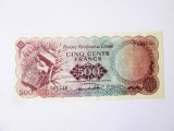 Cumpara ieftin Rară! Congo 500 Francs 1961 UNC fals de epocă,bancnotă emisă de opoziție pentru destabilizarea regimului