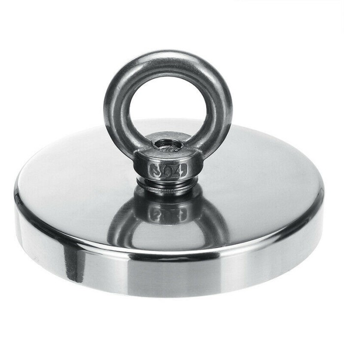 Magnet Fishing D120 mm 480KG Forta prindere puternic acvatic detectie metal