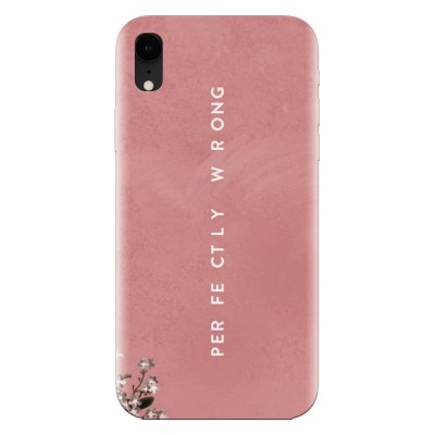 Husa silicon pentru Apple Iphone XR, Perfectly Wrong foto
