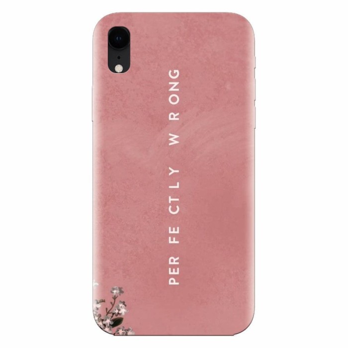 Husa silicon pentru Apple Iphone XR, Perfectly Wrong