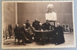 Fotografie originala W. Wiess 1940 &ndash; Juriul Salonului Oficial &ndash; Steriadi, Verona, Ressu, Medrea, Jalea, Bunescu, Dărăscu