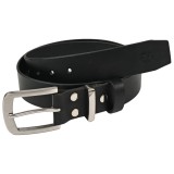 Cumpara ieftin Curea piele naturala 40 mm, Torr, neagra, catarama inox