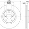 Disc frana TOYOTA AVENSIS Limuzina (ZRT27, ADT27) (2008 - 2016) KRIEGER 0950004171