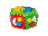 Cumpara ieftin Jucarie educational, Technok, hexagon sortator de forme geometrice