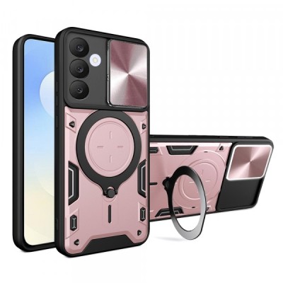 Husa pentru Samsung Galaxy S25 FE, Techsuit, CamGuard Pro, Roz foto