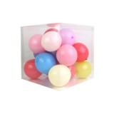 Cutie decorativa pentru baloane, transparent, 30x30x30 cm