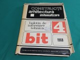 CONSTRUCȚII ARHITECTURĂ SISTEMATIZARE * BULETIN DE INFORMARE TEHNICĂ * NR. 4 * 1968* 4 2 1