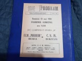 Program FCM Progresul Braila - CSM Borzesti