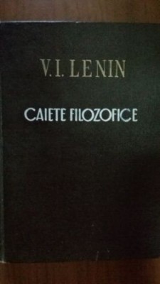 Caiete filozofice-V. I. Lenin foto