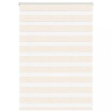 VidaXL Jaluzea tip zebra 115x100 cm lățime țesătură 110,9 cm poliester