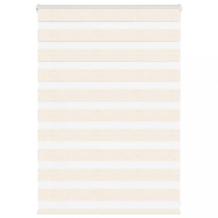 Jaluzea tip zebra 115x100 cm lățime țesătură 110,9 cm poliester