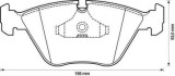 Placute frana BMW Seria 3 (E36), Seria 3 Cabriolet (E36), Seria 3 Cabriolet (E46), Seria 3 Cupe (E36), Seria 3 Cupe (E46), Seria 5 (E28), Seria 5 (E3