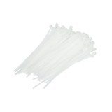 Faseta colier plastic alb 2.5x100mm 100 buc/set Breckner Germany