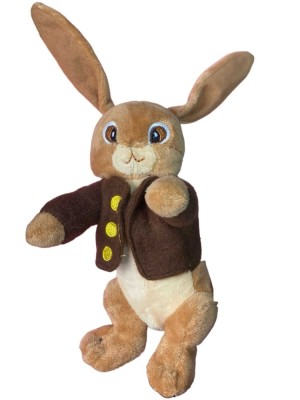 Plus iepuras imbracat in hainuta eleganta foto