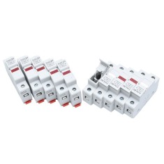 Suport Siguranta Fuzibila 10x38mm DC 1000V Sistem Fotovoltaic - 10bucset