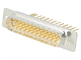 D-Sub 25-Pin Soclu Tată PCB &icirc;n Unghi
