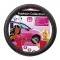 Husa volan Pink Line II din piele sintetica 37-39cm