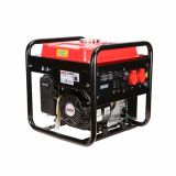 Generator de putere invertor HECHT IG 3601, max 3.3 kW, motor benzina 4T, 208 CC, 2 x priza 230 V, 1 x priza 12 V, 2 x USB 5 V