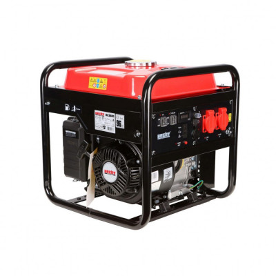 Generator de putere invertor HECHT IG 3601, max 3.3 kW, motor benzina 4T, 208 CC, 2 x priza 230 V, 1 x priza 12 V, 2 x USB 5 V foto