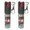 Set doua sprayuri paralizante NATO cu propulsie 20 ml de tip breloc