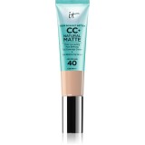 IT Cosmetics Your Skin But Better CC+ Natural Matte machiaj cu efect matifiant SPF 40 pentru femei Fair Light 32 ml