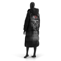 Geaca femei cu print oversize GF010