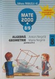 ALGEBRA GEOMETRIE, CLASA A 8-A, PARTEA 2-ANTON NEGRILA, MARIA NEGRILA-249013