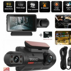 Camera video auto 2 camere Full HD 1080P 2 camere MicroSD 32GB CENT81