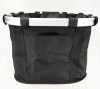 Cos fata biciclete tip geanta BL-F, prindere universala pe ghidon, culoare negru Cod:A590