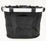 Cos fata biciclete tip geanta BL-F, prindere universala pe ghidon, culoare negru Cod:A590
