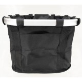 Cos fata biciclete tip geanta BL-F, prindere universala pe ghidon, culoare negru Cod:A590