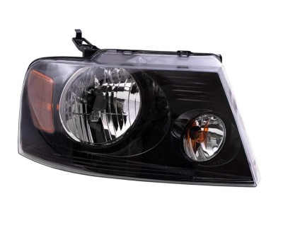 Far Ford F-Series, 09.2003-10.2008, model: F150, montare fata, dreapta, Tip=USA; H13; manual; negru; Omologare: SAE; halogen, Taiwan foto