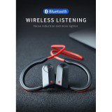 Casti Wireless Techstar&reg; K98, Rosu, Bluetooth 4.1, HiFi, Cip CSR