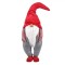 Figurina Decorativă Crăciun, Gnome, Căciulă Roșie, Bluză Dungi, &Icirc;nălțime 115cm