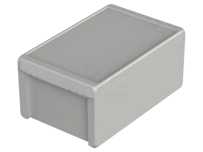 Carcasă universală ABS gri IP67